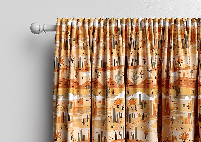 Wild West, Sunset - Made to Measure Curtains - Image 9